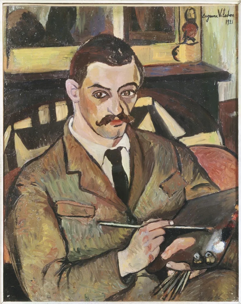 Suzanne Valadon, "Portrait of Maurice Utrillo" (1921). Collection of the City of Sannois, Val d'Oise, France, on temporary loan to the MuseÌe de Montmartre, Paris. © 2021 Artist Rights Society (ARS), New York / Image by SteÌphane Pons
Â© 2021 Artist Rights Society (ARS), New York / Image by SteÌphane Pons